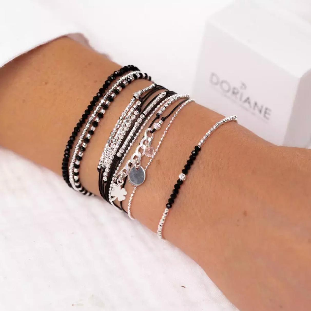 Bracelet DORIANE - Flirting noir