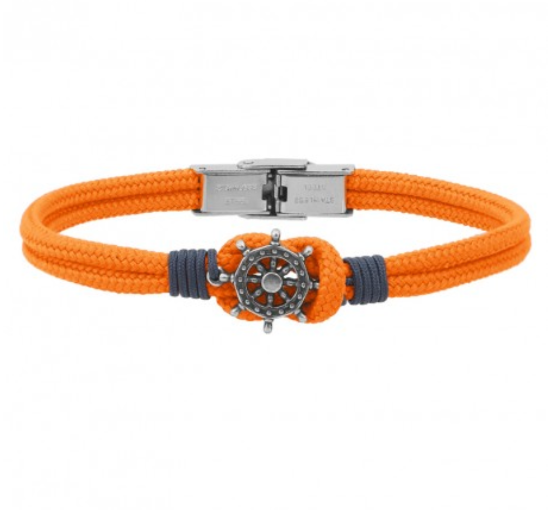 Bracelet "gouvernail" cordon