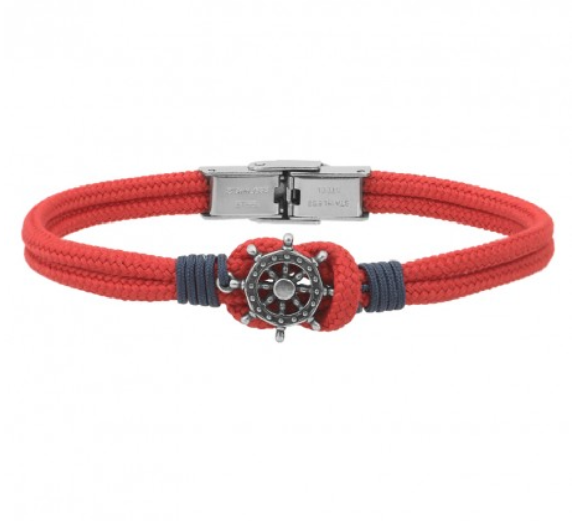 Bracelet "gouvernail" cordon