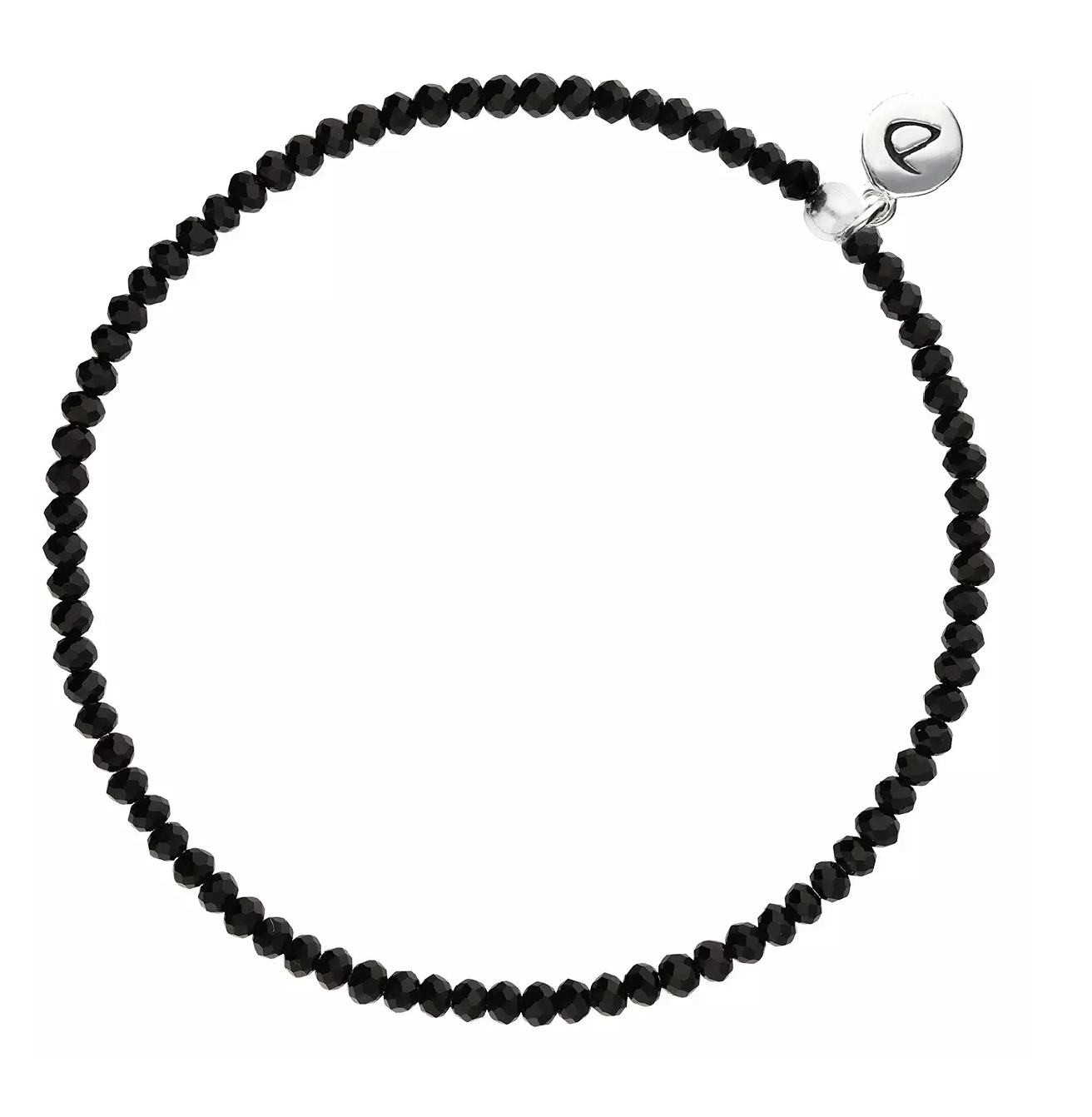 Bracelet DORIANE - Élastique noir