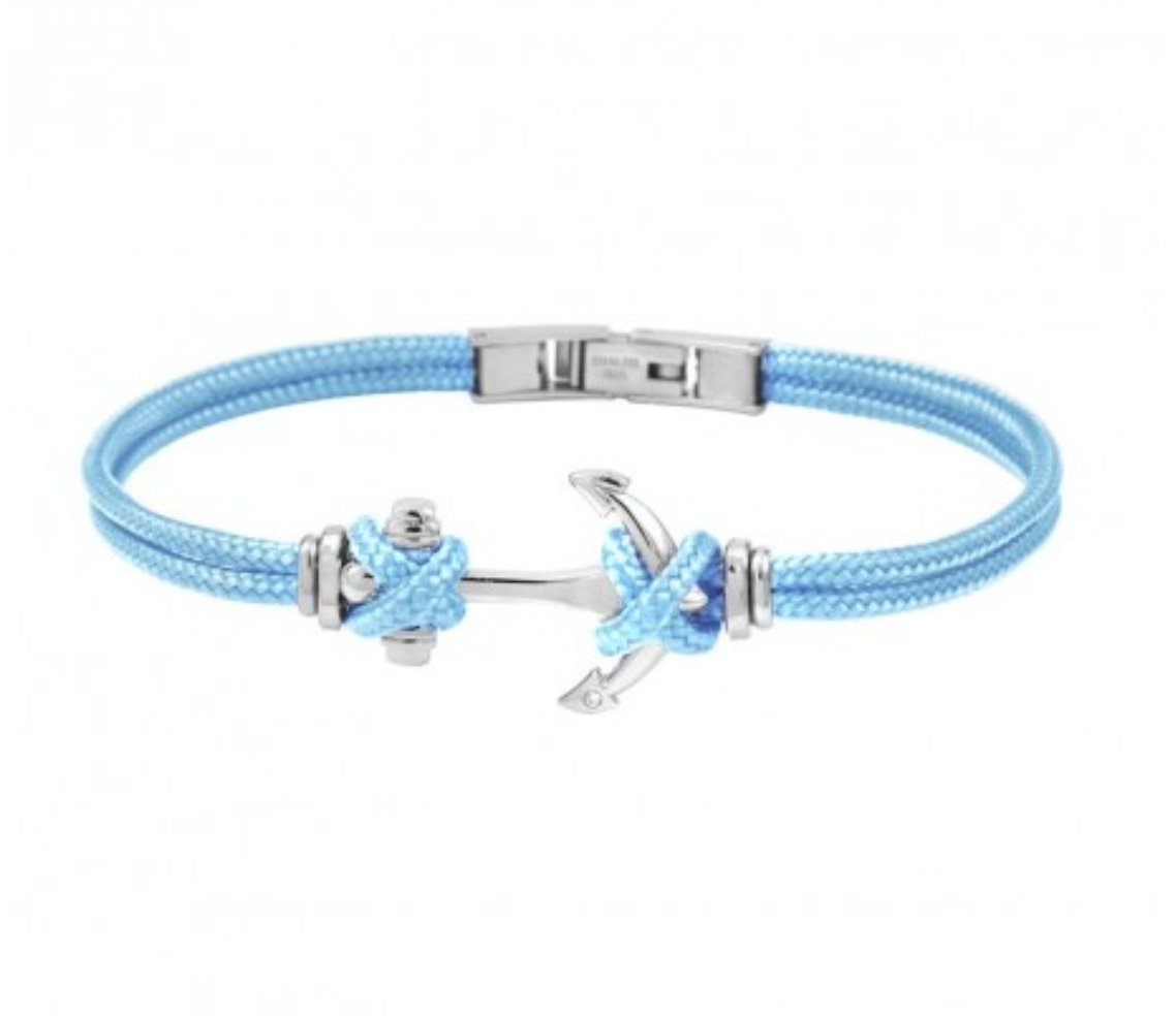 Bracelet "ancre" cordon