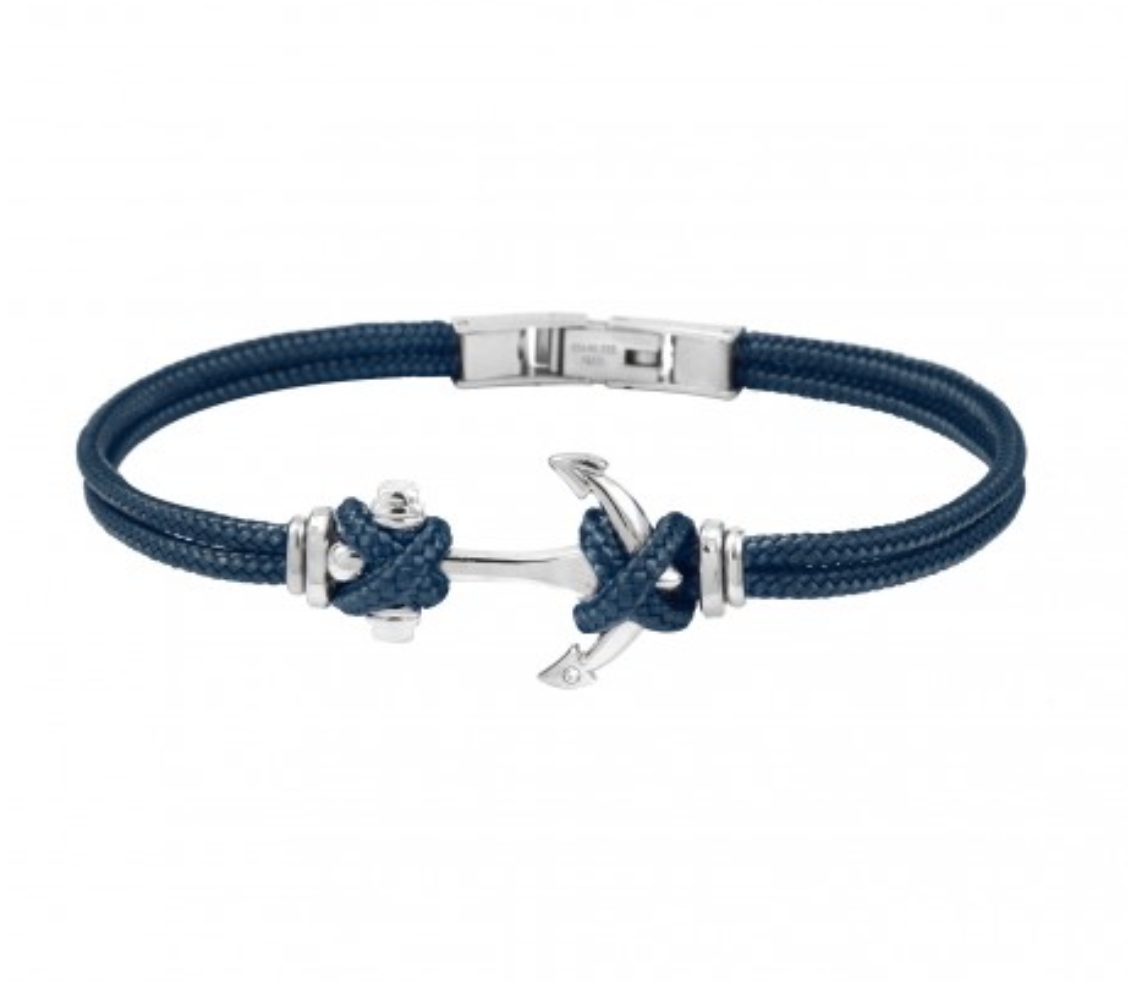 Bracelet "ancre" cordon