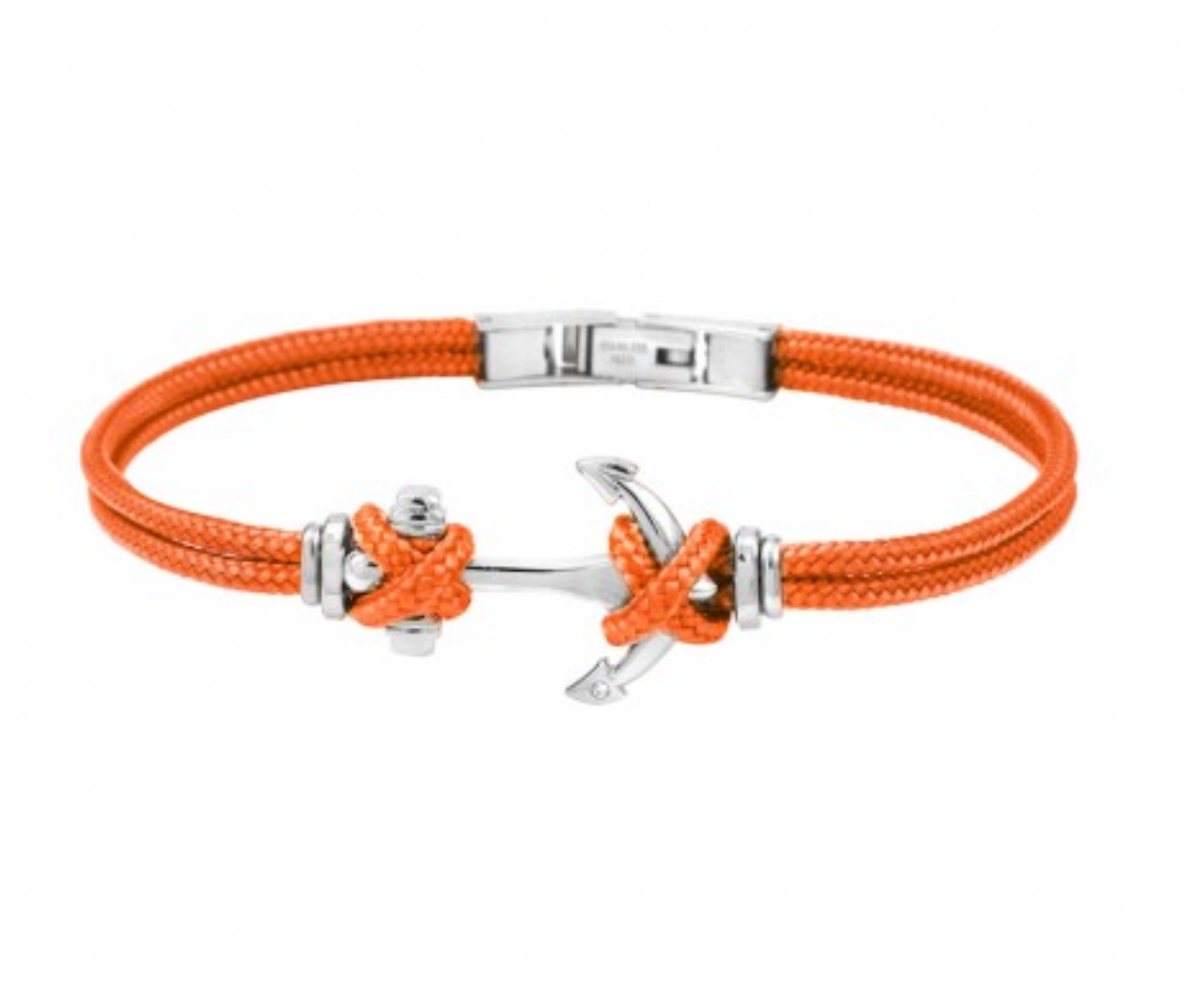 Bracelet "ancre" cordon