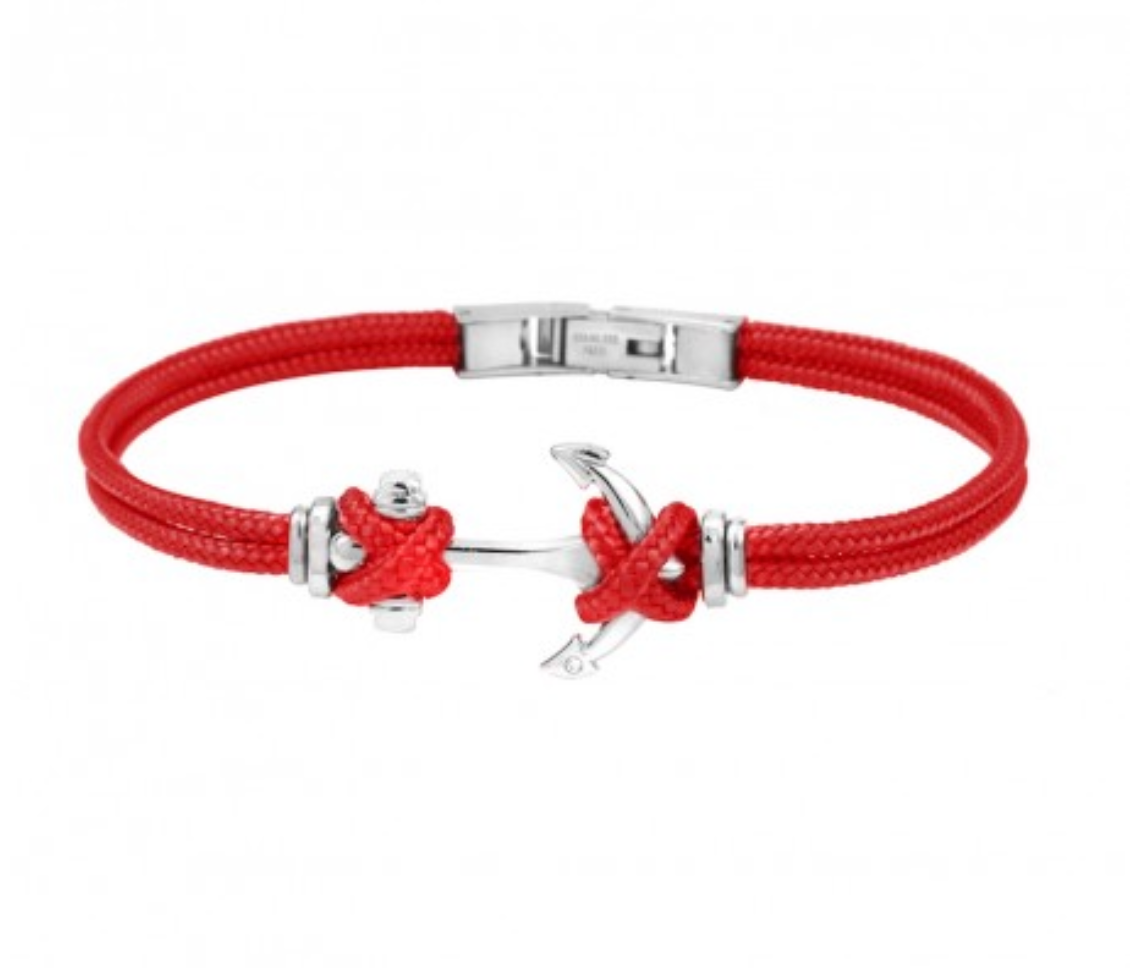 Bracelet "ancre" cordon