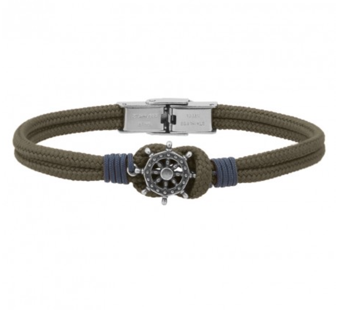 Bracelet "gouvernail" cordon