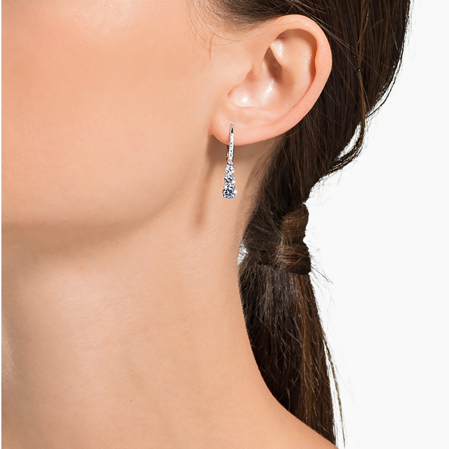 Anneaux d'oreilles Stilla Attract - SWAROVSKI