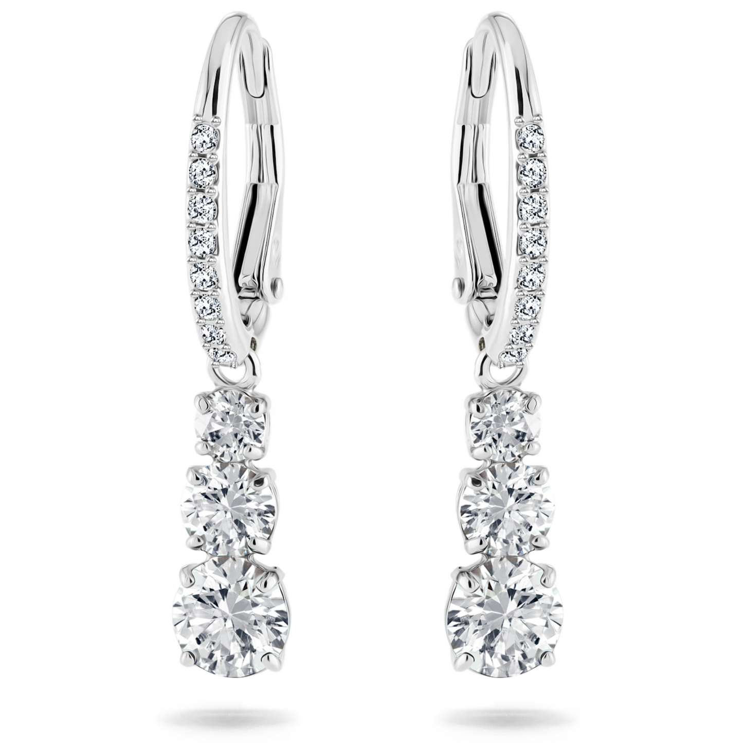 Anneaux d'oreilles Stilla Attract - SWAROVSKI