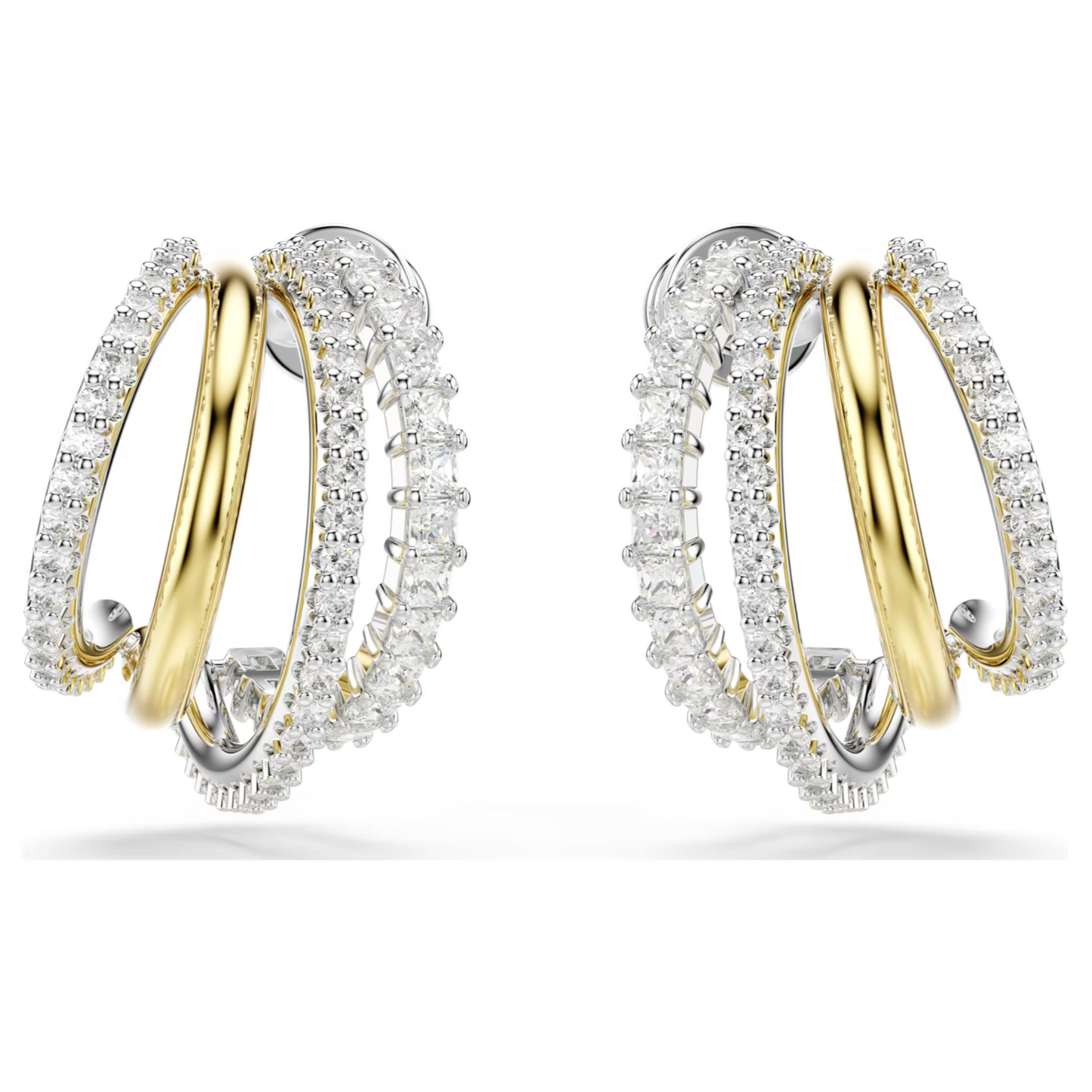 Anneaux d'oreilles Hyperbola - SWAROVSKI
