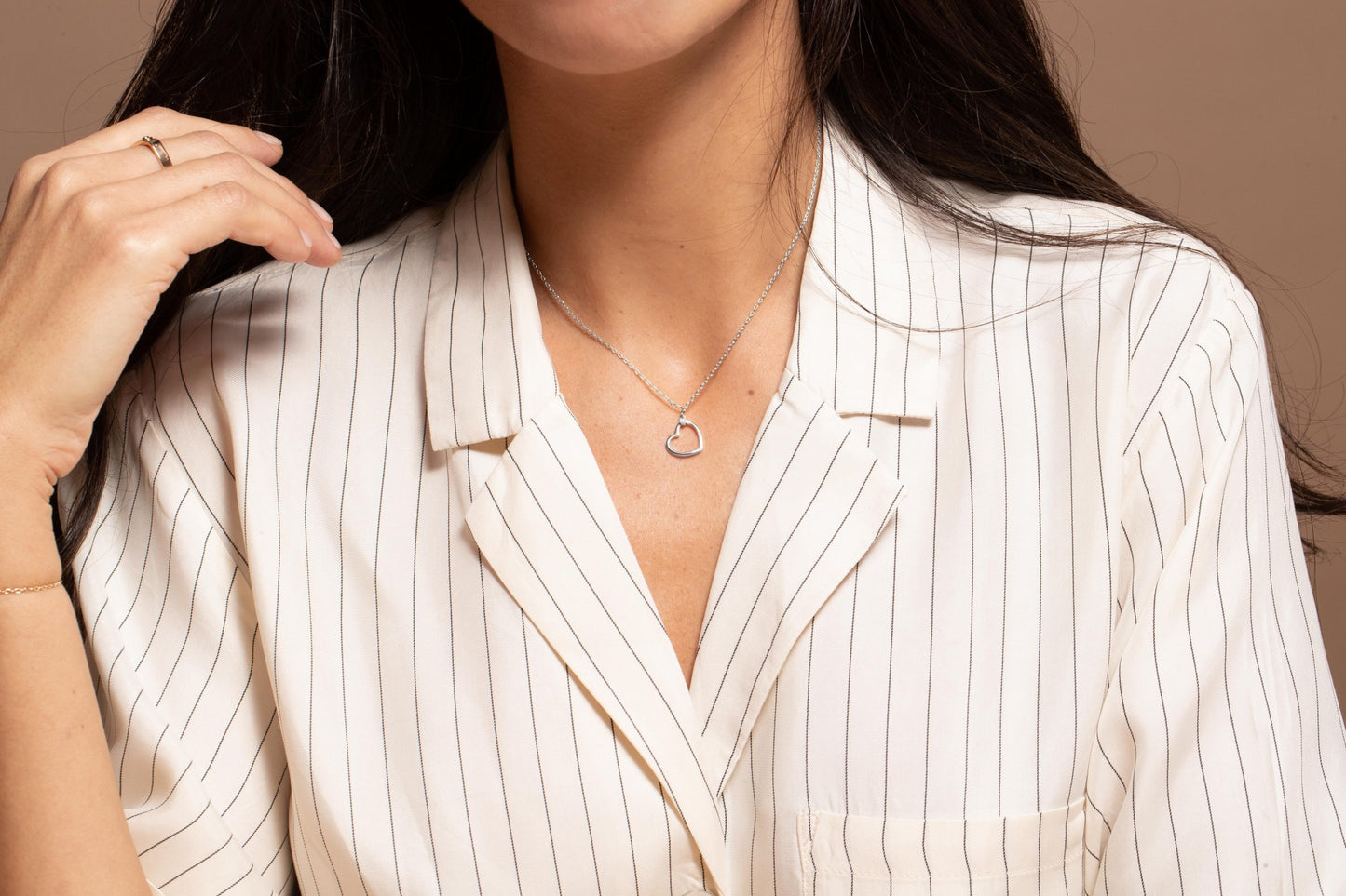 Collier La Garçonne diamant Ma déclaration