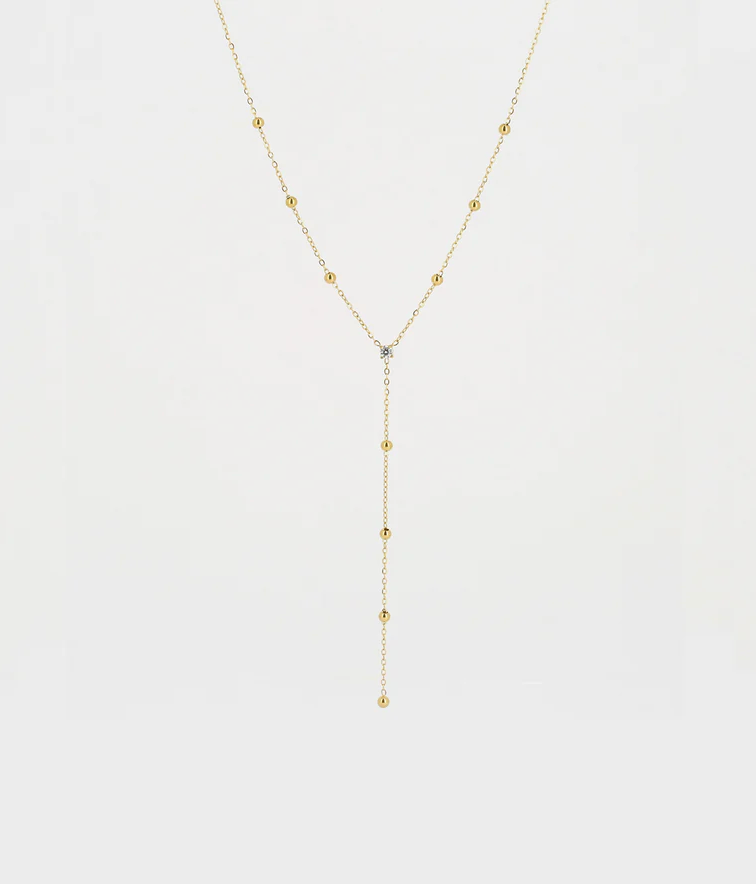 Collier ZAG Soho acier doré