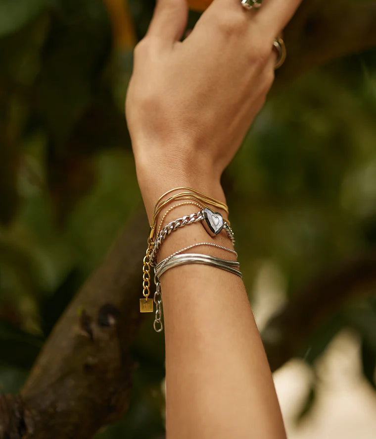 Bracelet ZAG - Pluriel doré