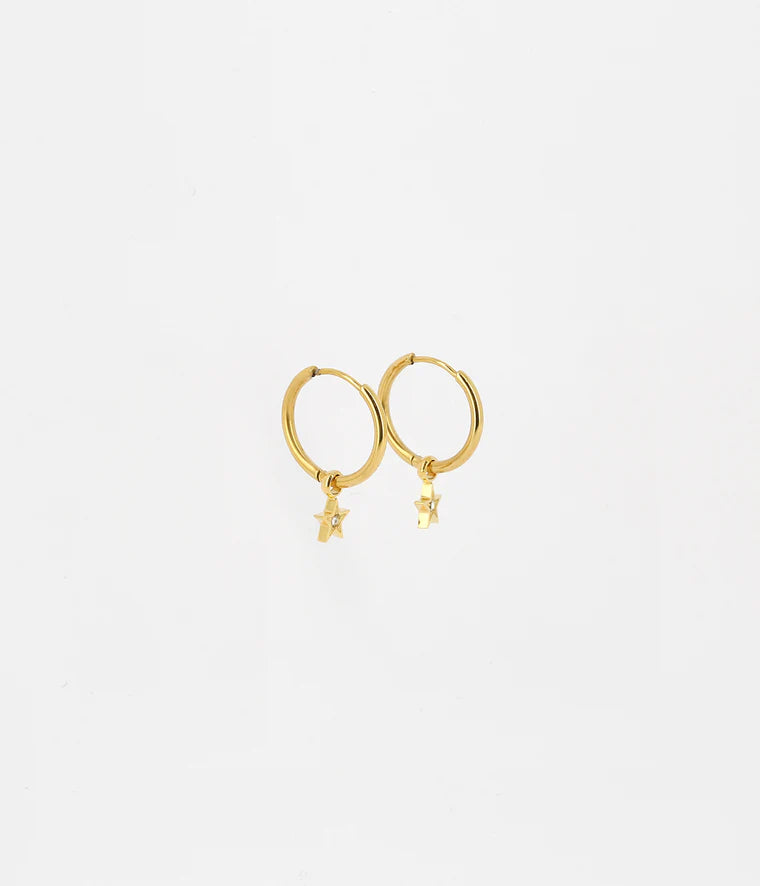 Boucles d'oreilles ZAG - Astrid doré