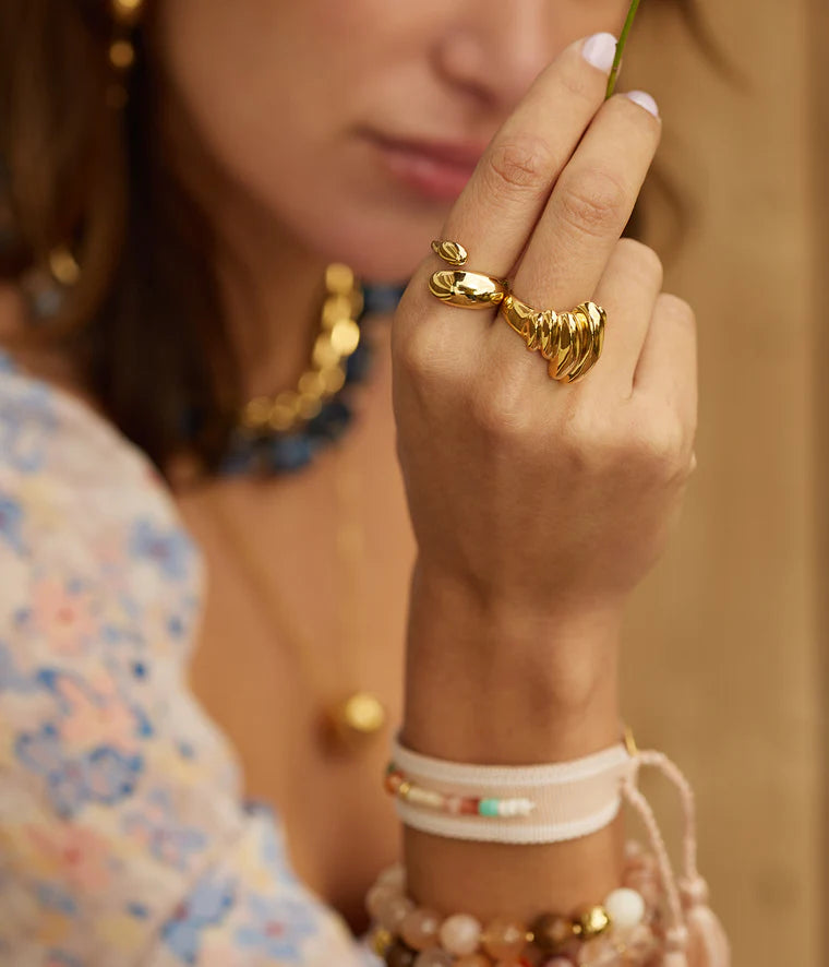 Bague ZAG - Valérie doré