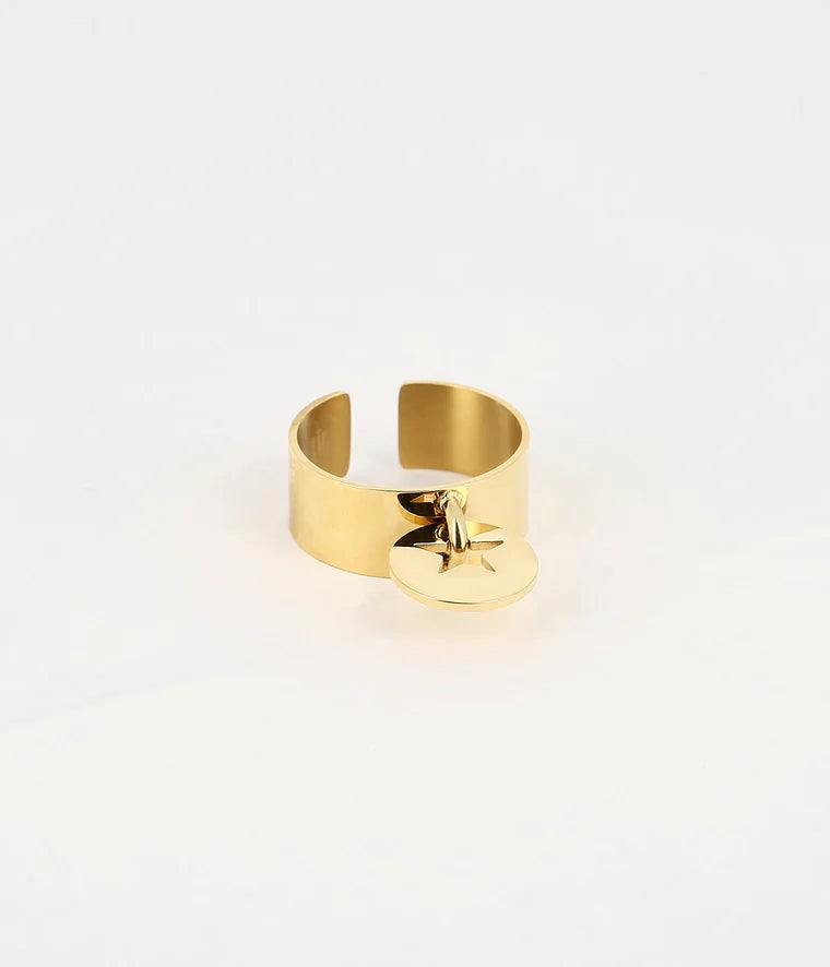 Bague ZAG - Solaria doré