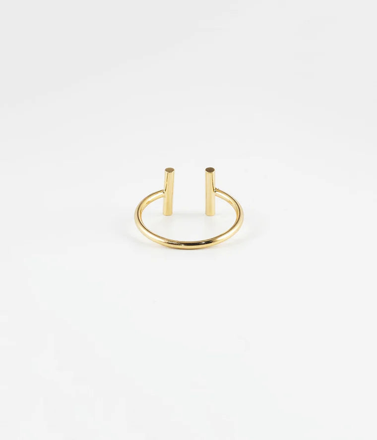 Bague ZAG - Starck doré