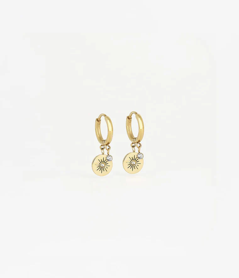 Boucles d'oreilles ZAG - Ariel doré