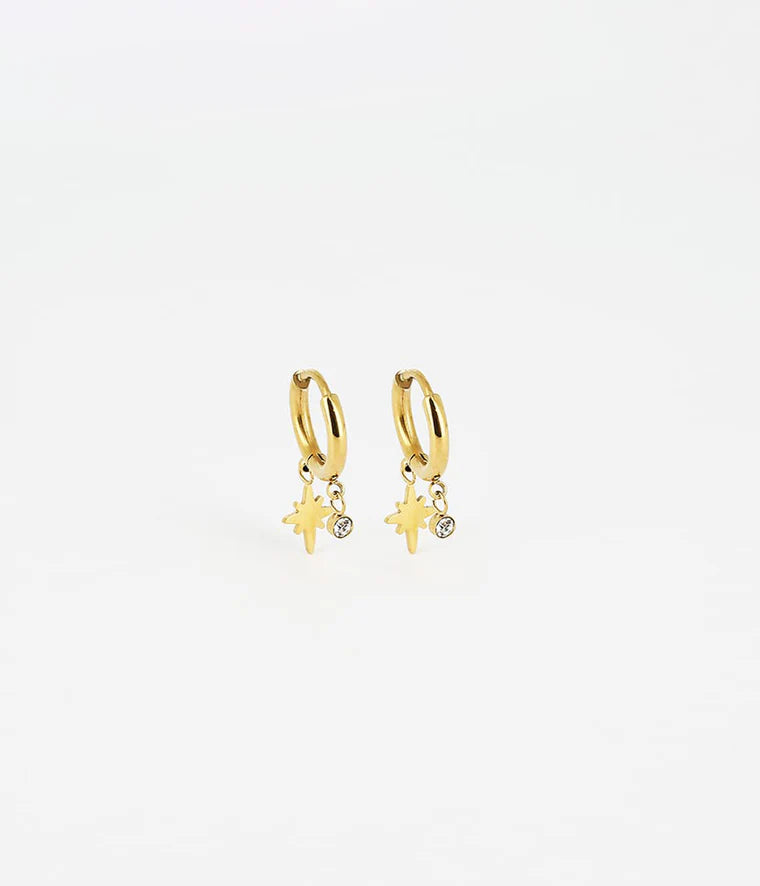 Boucles d'oreilles ZAG - Cap Skirring doré
