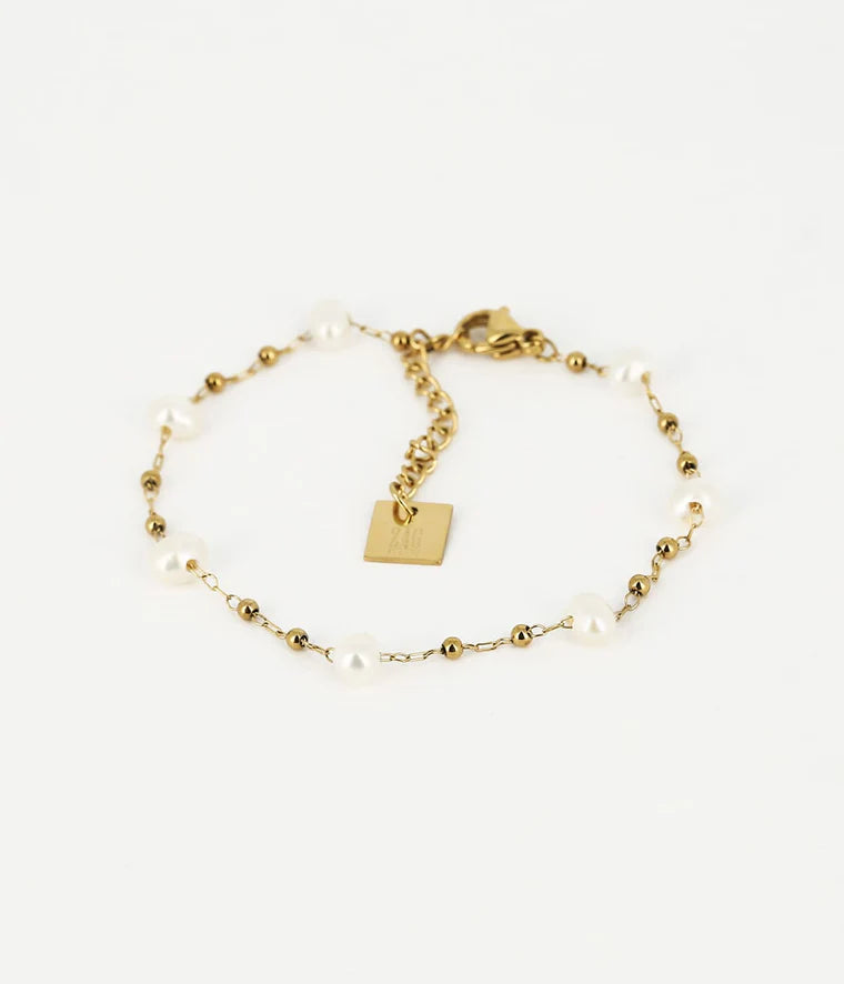 Bracelet ZAG Zoé acier doré