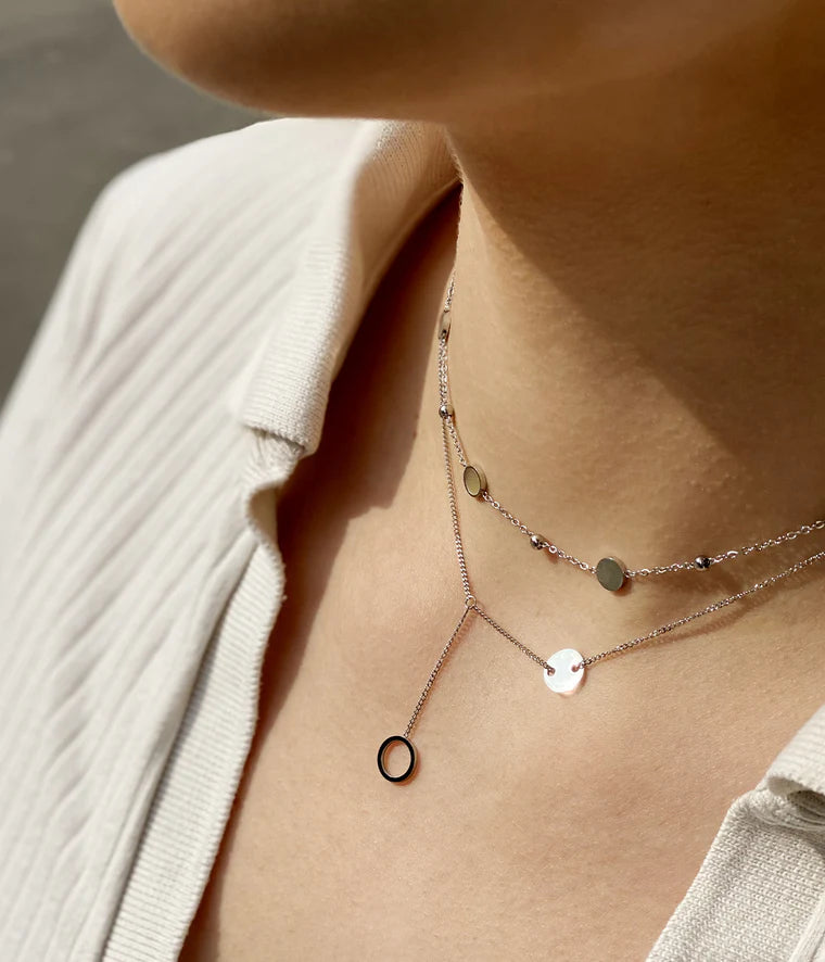 Collier ZAG Kalina acier doré