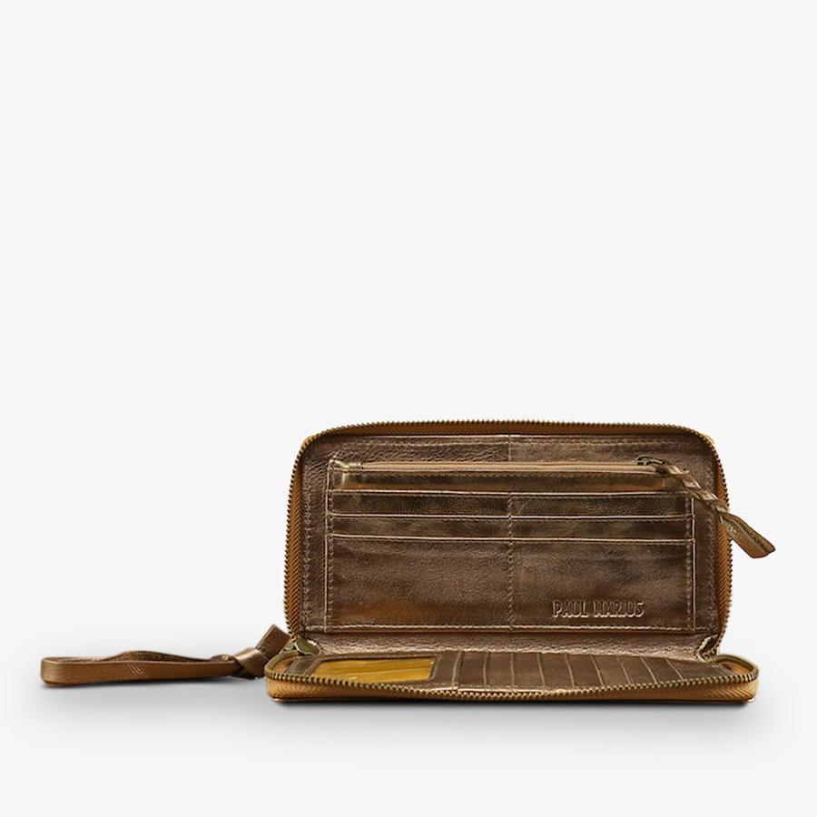 Le porte feuille Charlotte - Cuivré Paul Marius