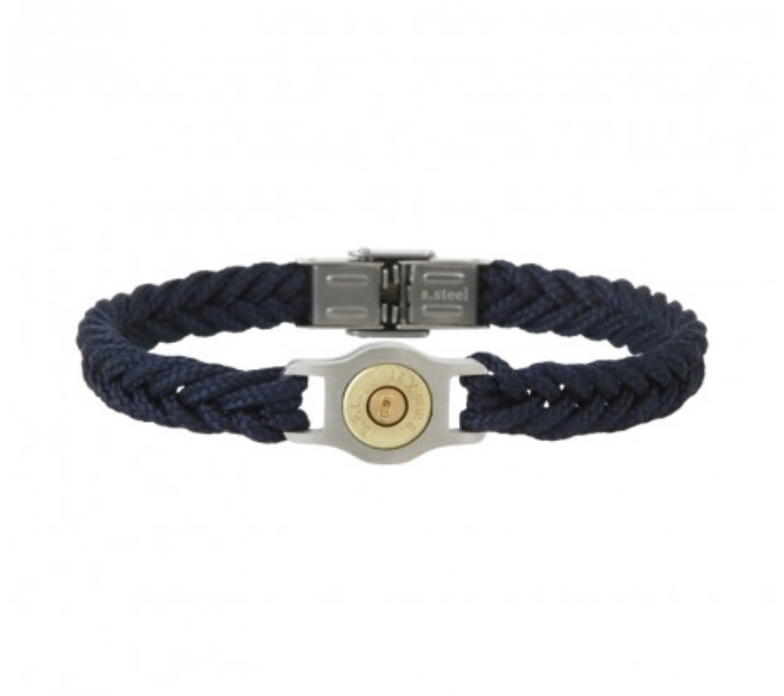 Bracelet Elden Paris douille corde tressée