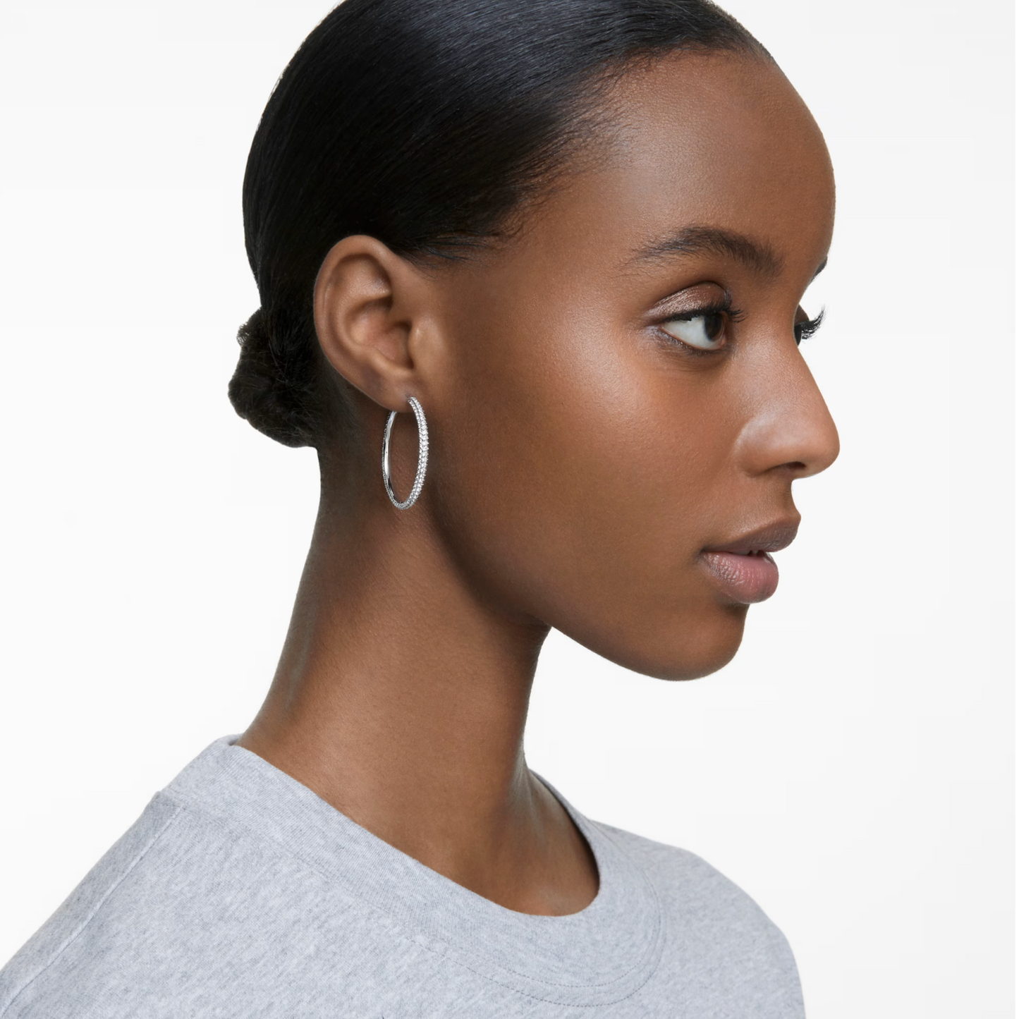 Anneaux d'oreilles Dextera - SWAROVSKI