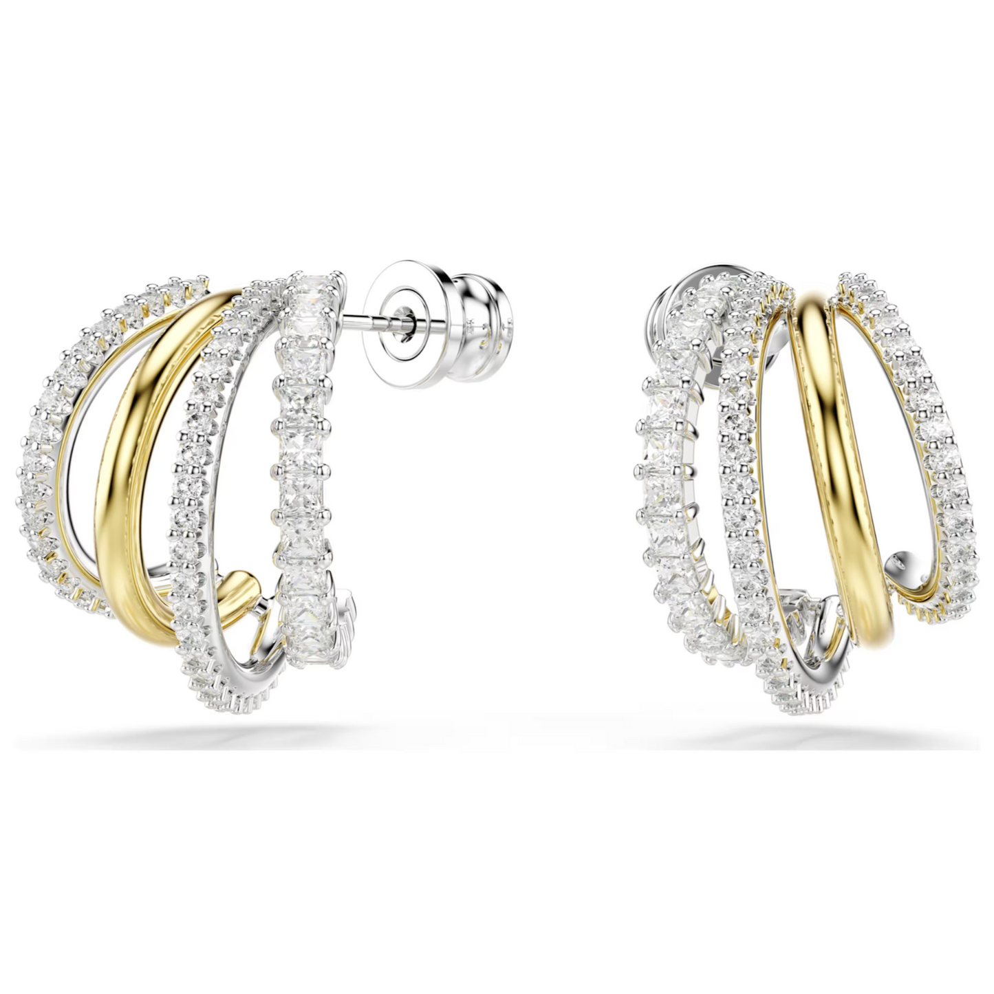 Anneaux d'oreilles Hyperbola - SWAROVSKI