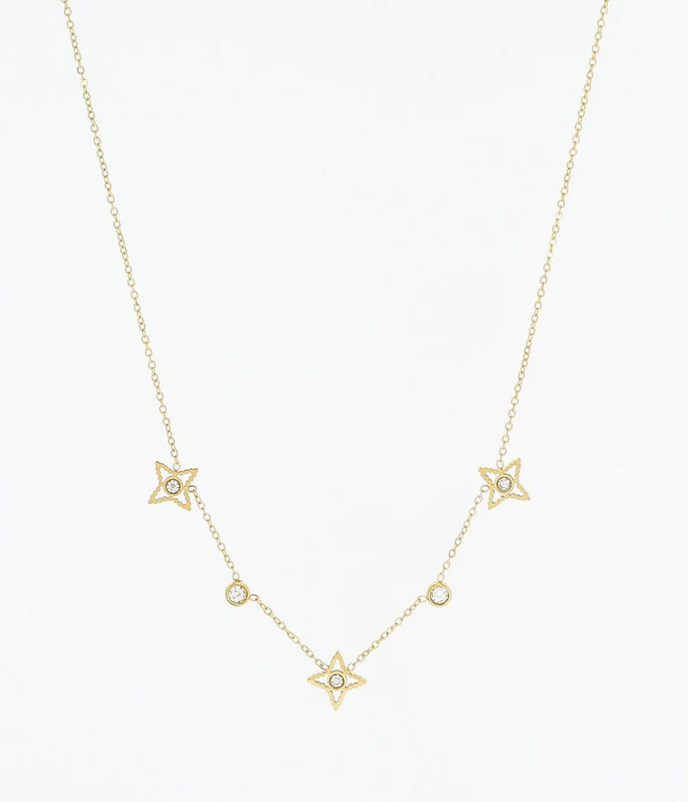 Collier ZAG Manhattan acier doré