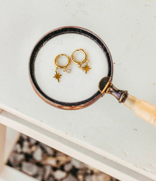 Boucles d'oreilles ZAG - Cap Skirring doré