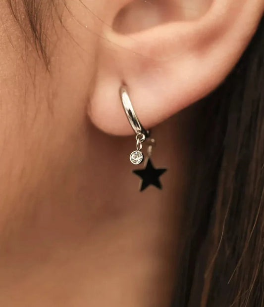 Boucles d'oreilles ZAG - Lucky Star doré